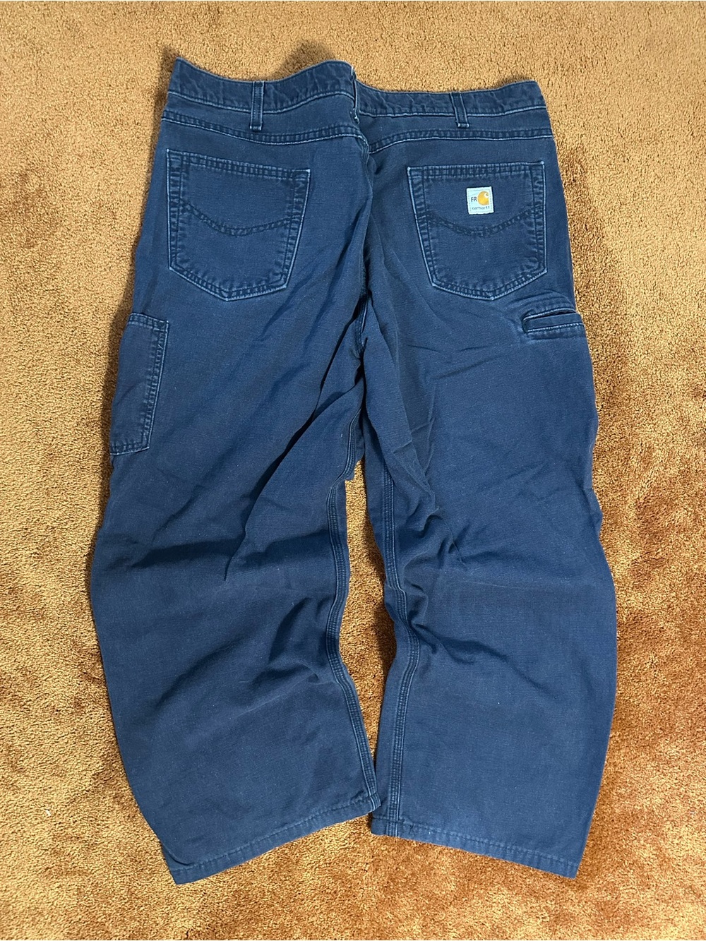 Carhartt Men's Cargo Pants Navy Blue